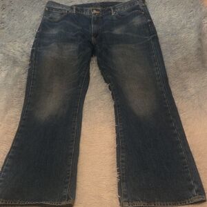 Levi's 527 Dark Blue Bootcut Jeans for Men